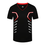 T shirts Men Clothing Polyester Male Tshirts Short Sleeve soft Comfortable Strip Top Tees O-Neck