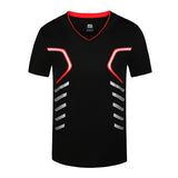 T shirts Men Clothing Polyester Male Tshirts Short Sleeve soft Comfortable Strip Top Tees O-Neck
