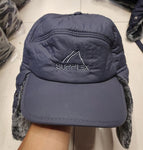 Thick Fur Plush Earflap Baseball Caps Outdoor Aged Elder Men's Casual Winter Warm Hats
