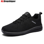 New Mesh Men Casual Shoe Lac-up Men Shoes Lightweight Comfortable Breathable Walking Sneakers