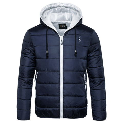 2020 New Waterproof Winter Jacket Men Hoodied Men Warm Winter Coat Men Thicken Zipper