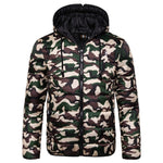 2020 New Waterproof Winter Jacket Men Hoodied Men Warm Winter Coat Men Thicken Zipper