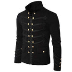 2019 Vintage Solid Men Gothic Jacket