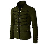 2019 Vintage Solid Men Gothic Jacket