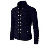 2019 Vintage Solid Men Gothic Jacket