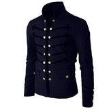 2019 Vintage Solid Men Gothic Jacket