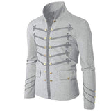 2019 Vintage Solid Men Gothic Jacket