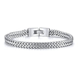 Stylish Stainless Steel Chain Bracelet for Men