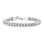 Stylish Stainless Steel Chain Bracelet for Men