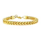 Stylish Stainless Steel Chain Bracelet for Men