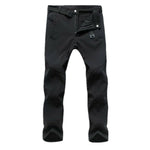 Warm Waterproof Mens Trousers Thick Fleece Walking Trousers