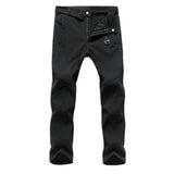 Warm Waterproof Mens Trousers Thick Fleece Walking Trousers