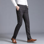 Brand New Formal Pants Men 2020 Business Casual Slim Fit Long Trousers
