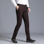 Brand New Formal Pants Men 2020 Business Casual Slim Fit Long Trousers