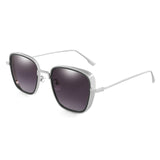 Brand Design Metal Sunglasses Men Women Fashion Punk Sunglass