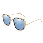 Brand Design Metal Sunglasses Men Women Fashion Punk Sunglass
