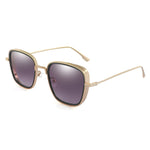 Brand Design Metal Sunglasses Men Women Fashion Punk Sunglass