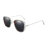 Brand Design Metal Sunglasses Men Women Fashion Punk Sunglass