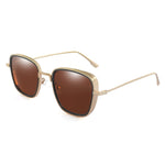 Brand Design Metal Sunglasses Men Women Fashion Punk Sunglass