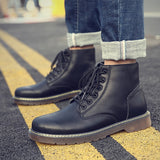 Men Boots Genuine Leather