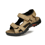 Sandals Men Fashion Sandals Beach Shoes Genuine Leather Comfortable Casual Shoes