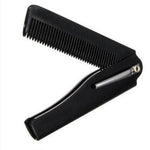 Men Women Folding Clip Moustache Beard Comb Handmade Portable Hair Styling Tool