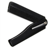 Men Women Folding Clip Moustache Beard Comb Handmade Portable Hair Styling Tool