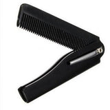 Men Women Folding Clip Moustache Beard Comb Handmade Portable Hair Styling Tool