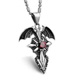 Fashion Long Gothic Necklace Chain Men 2020