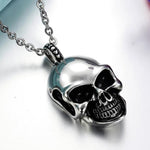 Fashion Hip Hop Nacklaces Men 2019 Jewelry Gothic Skull Stainless Steel Pandent Necklace Chain