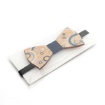 Fashion Wooden  Gentleman Bow Ties Handmade Color  Pattern Tie Party Bow
