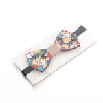 Fashion Wooden  Gentleman Bow Ties Handmade Color  Pattern Tie Party Bow