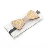 Fashion Wooden  Gentleman Bow Ties Handmade Color  Pattern Tie Party Bow