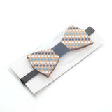 Fashion Wooden  Gentleman Bow Ties Handmade Color  Pattern Tie Party Bow