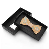 Fashion Wooden  Gentleman Bow Ties Handmade Color  Pattern Tie Party Bow