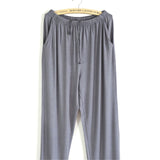 Summer Men Modal Sleep Bottoms Underwear Long Trousers