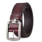 genuine leather belts for men cowboy Luxury strap brand male belt high quality
