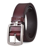 genuine leather belts for men cowboy Luxury strap brand male belt high quality