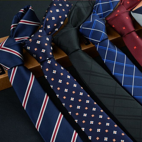 ties for men skinny tie Wedding dress necktie fashion slim shirt accessories