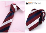 ties for men skinny tie Wedding dress necktie fashion slim shirt accessories