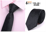 ties for men skinny tie Wedding dress necktie fashion slim shirt accessories