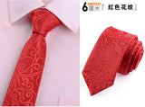 ties for men skinny tie Wedding dress necktie fashion slim shirt accessories
