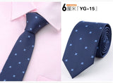 ties for men skinny tie Wedding dress necktie fashion slim shirt accessories