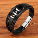 High Quality Stainless Steel Charm Stackable Layered Bracelet